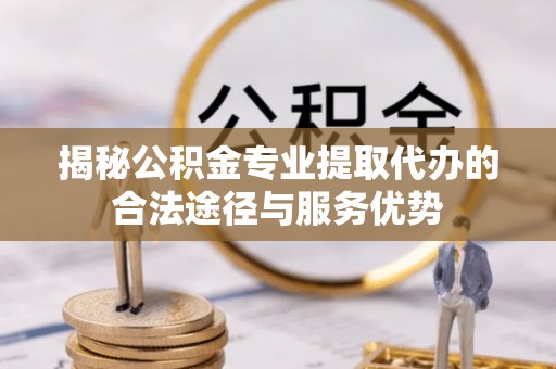 星子揭秘公积金专业提取代办的合法途径与服务优势