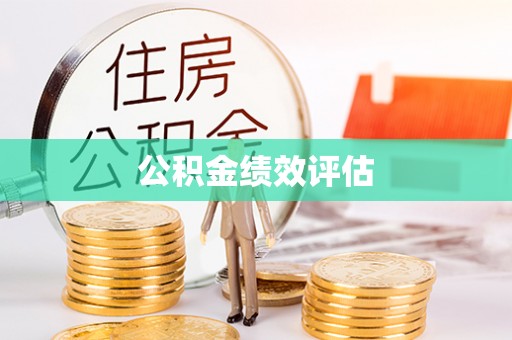 星子公积金绩效评估