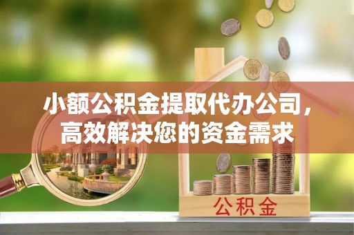 星子小额公积金提取代办公司，高效解决您的资金需求