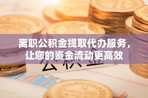 星子离职公积金提取代办服务，让您的资金流动更高效