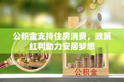 星子公积金支持住房消费，政策红利助力安居梦想
