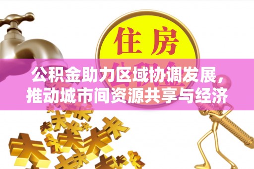 星子公积金助力区域协调发展，推动城市间资源共享与经济均衡发展